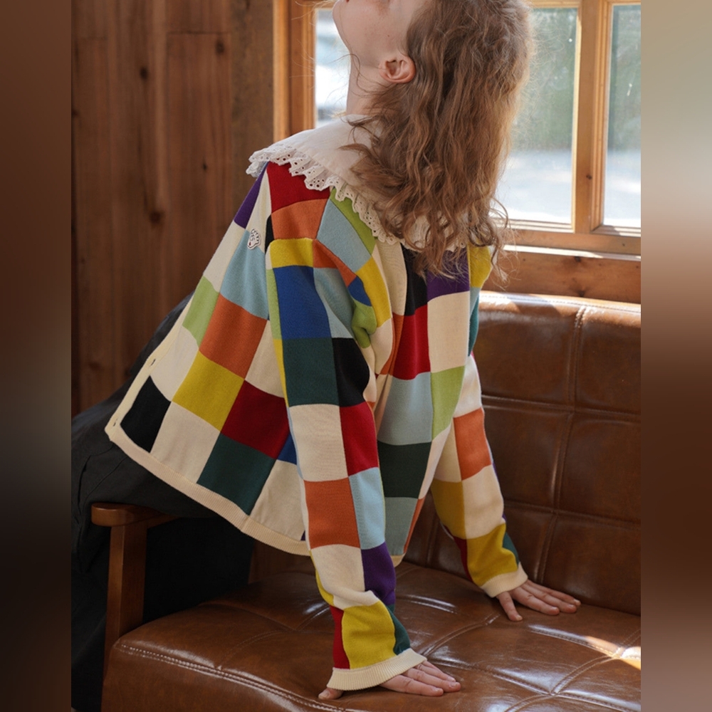 Kina & Tam The Cubis Cardigan, M, EUC - Picture 6 of 6